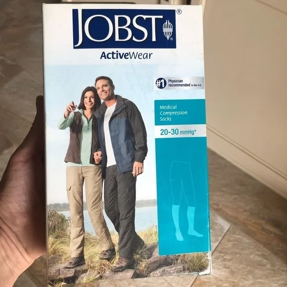 Jobst Activewear Knee High Firm Compression Socks - Picture 2 of 7